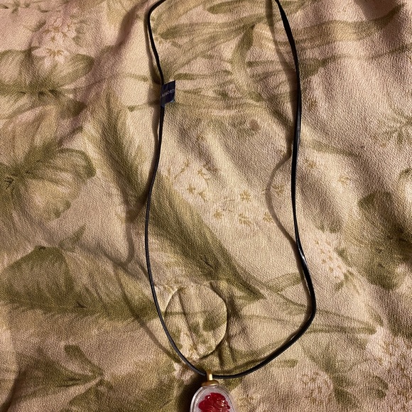 BRAND NEW DISNEY Beauty & The Beast Rose Necklace - Picture 2 of 7